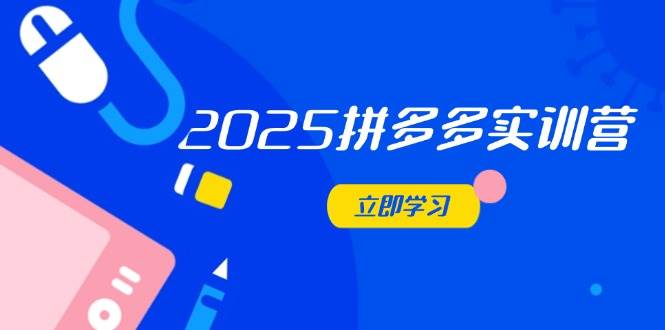 (4.30)2025拼多多实训营:深度剖析运营关键,助力电商人快速提升