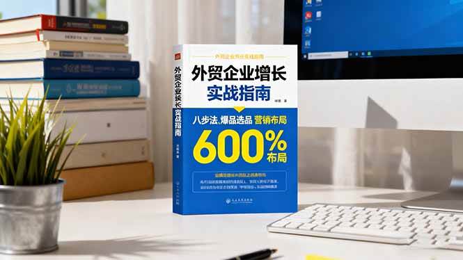 (10.17)外贸企业增长实战指南,八步法、爆品选品、营销布局,业绩增长300%